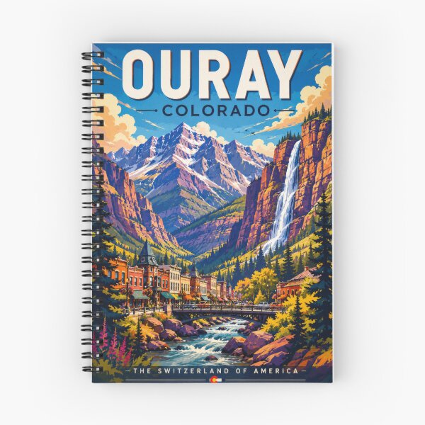 Item preview, Ouray Colorado Mountain Valley | San Juan Peaks | Alpine Heritage designed and sold by CosmicAnomaly.