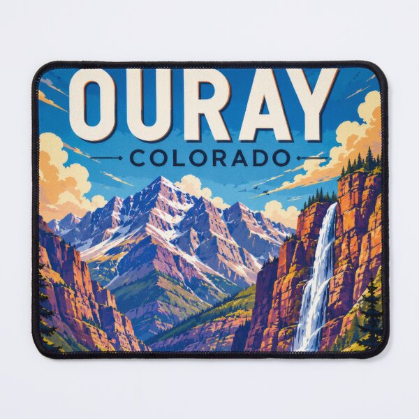 Item preview, Ouray Colorado Mountain Valley | San Juan Peaks | Alpine Heritage designed and sold by CosmicAnomaly.