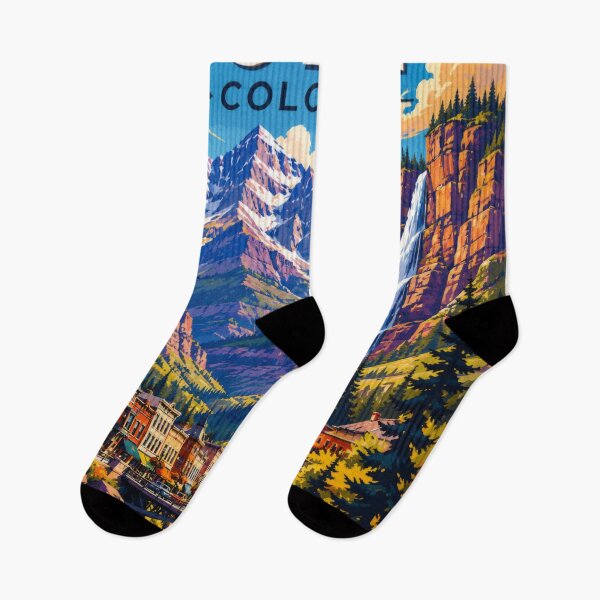 Item preview, Ouray Colorado Mountain Valley | San Juan Peaks | Alpine Heritage designed and sold by CosmicAnomaly.