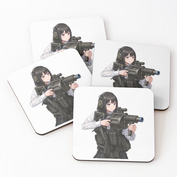 Item preview, Tactical School Girl - Anime Special Ops designed and sold by RAWLIFEGRAPHIC.