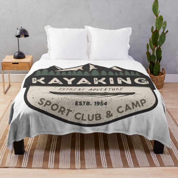 Item preview, Vintage Kayaking Extreme Adventure Sport Club designed and sold by Gravelpeak Co..