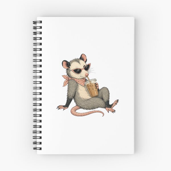 Item preview, Classy Retro Possum Iced Coffee Design designed and sold by BrandyandBeyond.