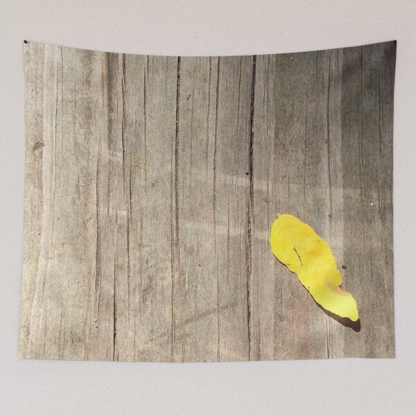 Item preview, Woodgrain with Leaf, REAL photograph designed and sold by GiSilver.