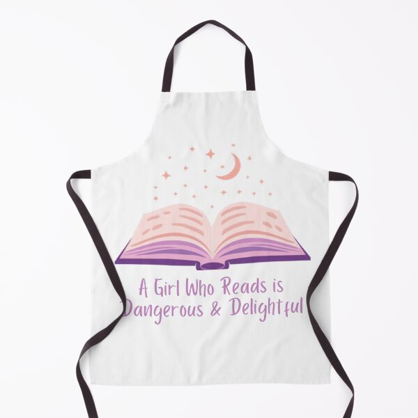 Item preview, A Girl Who Reads is Dangerous & Delightful designed and sold by DesignsByTaara.
