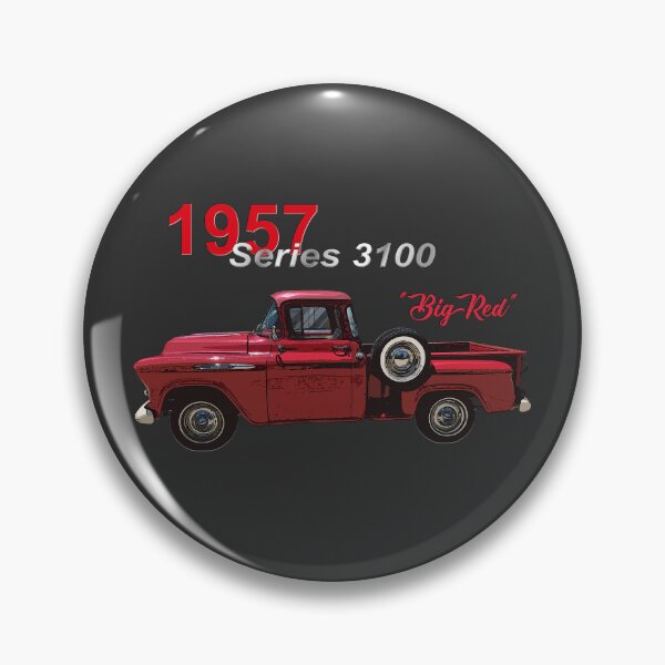 Item preview, CLASSIC CAR, VINTAGE TRUCKS, 1957 RED PICK UP TRUCK, 3100 designed and sold by classic car craze.