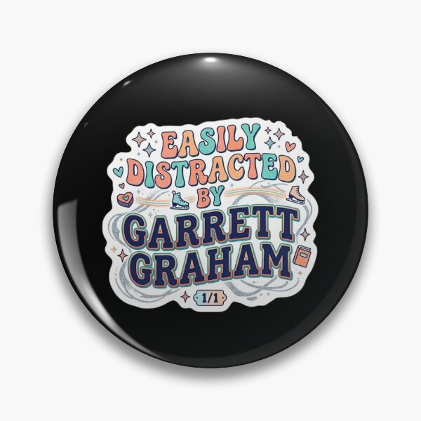 Item preview, Easily Distracted By Garrett Graham Retro Bookish Sticker. designed and sold by  BreedCraft Studio.
