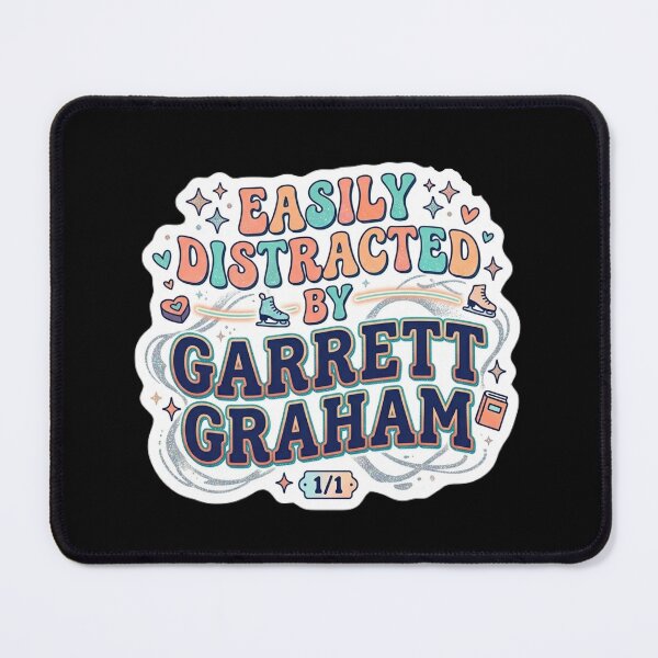 Item preview, Easily Distracted By Garrett Graham Retro Bookish Sticker. designed and sold by BreedCraft Studio.