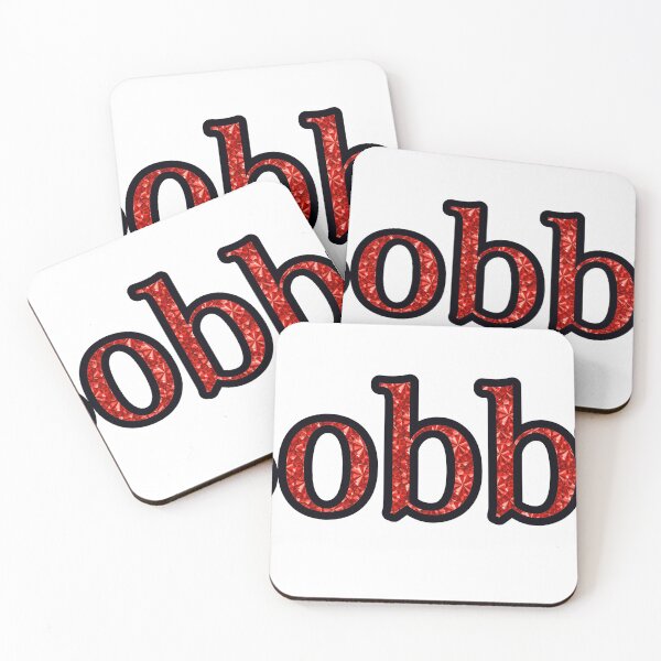 Item preview, Bobby Boy Name Red Rhinestone Texture designed and sold by TheIconSmith.