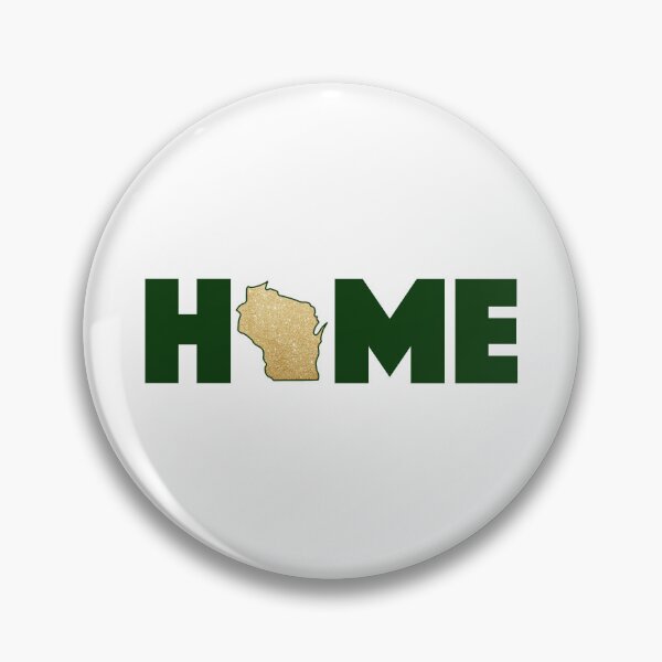Item preview, HOME Wisconsin Green/Gold designed and sold by TaskMe.
