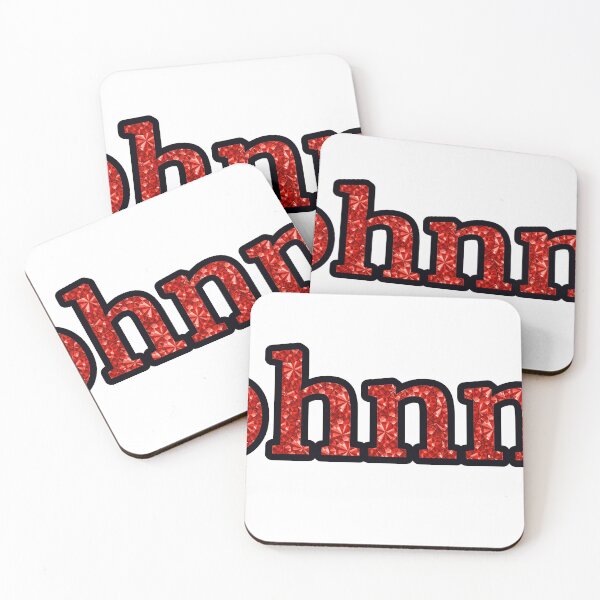 Item preview, Johnny Boy Name Red Rhinestone Texture designed and sold by TheIconSmith.