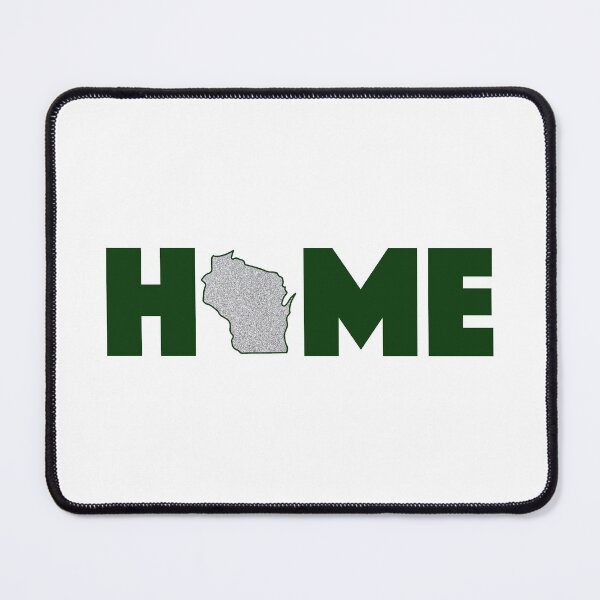 Item preview, HOME Wisconsin Green/Silver designed and sold by TaskMe.