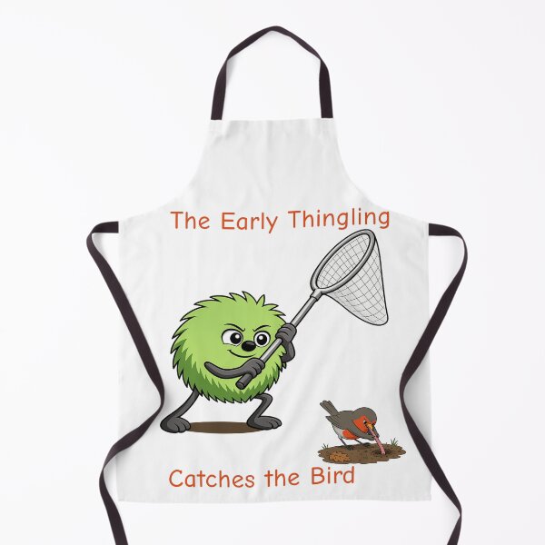 Item preview, The Early Thingling Catches the Bird Inspirational Humor designed and sold by TheThinglings.