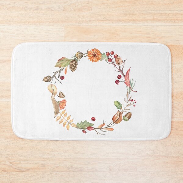 Item preview, Autumn Wreath in Cottagecore Style designed and sold by Flowersforbear.