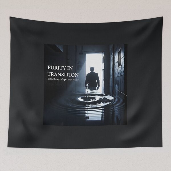 Item preview, " Purity in transition, Every thought shapes your clarity" designed and sold by Creative-RE.
