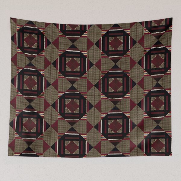 Item preview, Deco Hearth Quilt Pattern designed and sold by Cosmocharis.