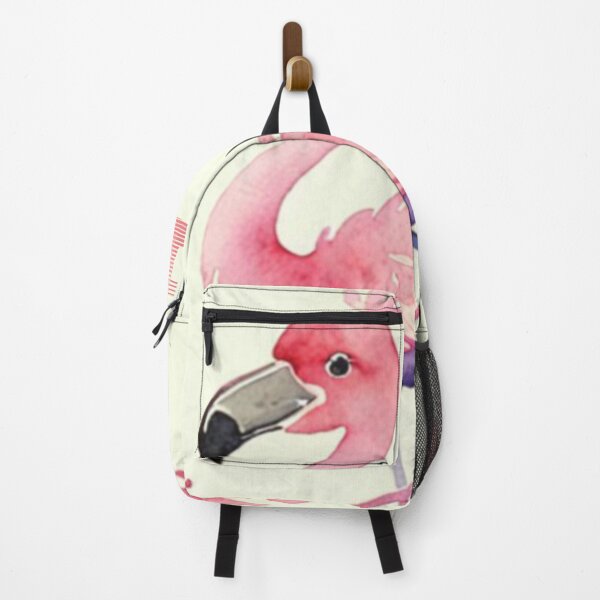 Item preview, Soft Feminism Pink Flamingo Watercolor Art designed and sold by MoxisWatercolor.