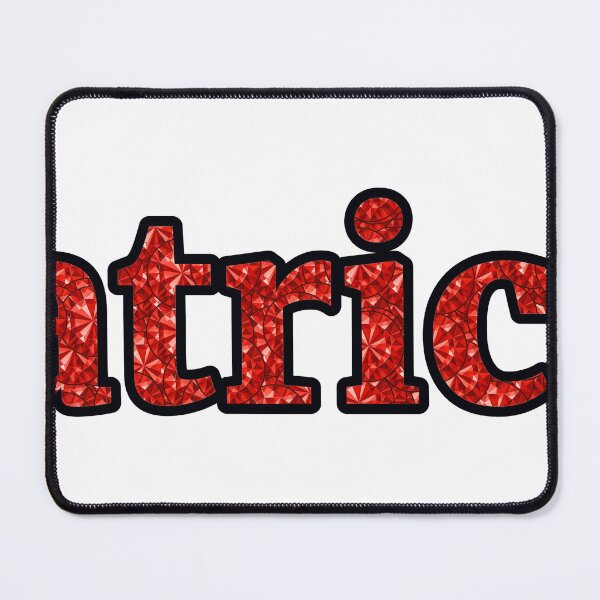 Item preview, Patricia Girl Name Red Rhinestone Texture designed and sold by TheIconSmith.