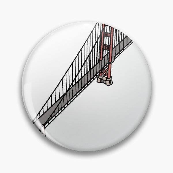 Item preview, Golden Gate Bridge Isometric designed and sold by ecl12.