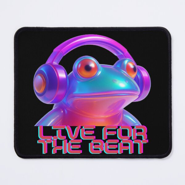Item preview, Cyber Y2K DJ Frog designed and sold by pompom123.