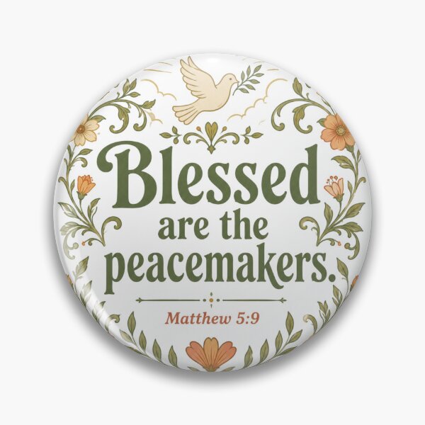 Item preview, Blessed are the Peacemakers designed and sold by JaxxTime.