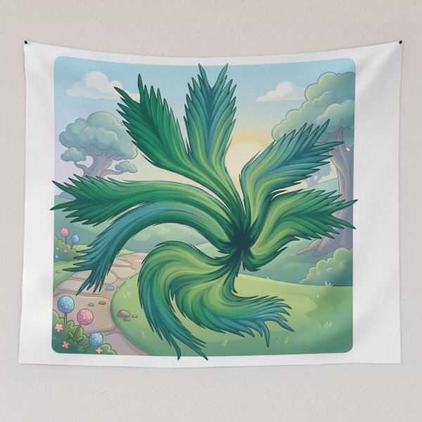 Item preview, Magical Whimsical Forest Swirl designed and sold by AirCrayons27.