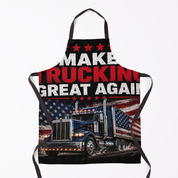 Item preview, Make trucking great again Patriotic semi truck shirt designed and sold by 18 Life Outlaw.