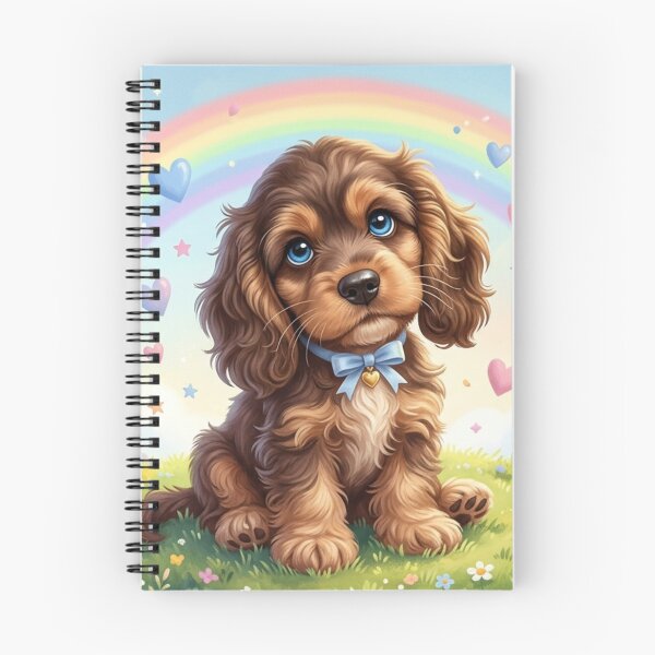 Item preview, Adorable brown Cockapoo designed and sold by Studios GEK.