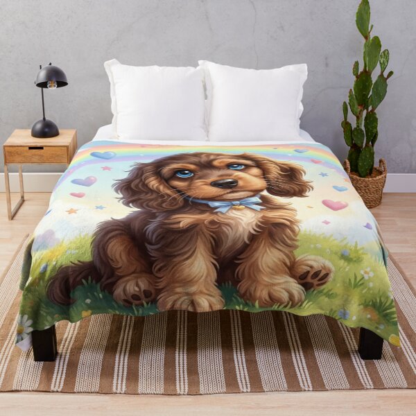 Item preview, Adorable brown Cockapoo designed and sold by Studios GEK.
