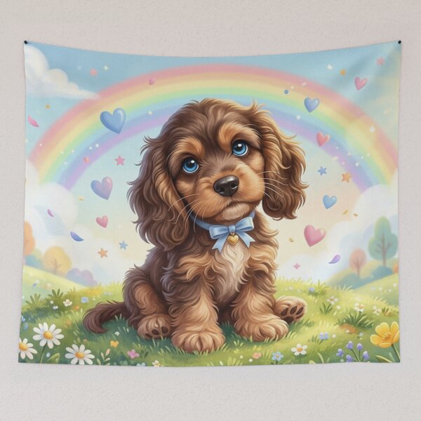 Item preview, Adorable brown Cockapoo designed and sold by Studios Krys2GEK.