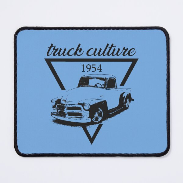 Item preview, VINTAGE 1954 PICK UP, SILHOUETTE DRAWING, TRUCKS, CLASSIC PICKUPS designed and sold by classic car craze.