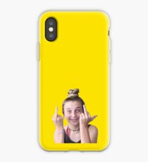 Emma Chamberlain *FUCK YOU* iPhone Case