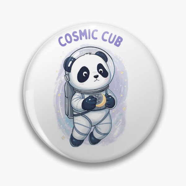 Item preview, Cosmic Cub – Cute Panda Astronaut in Space designed and sold by Prajverse19.
