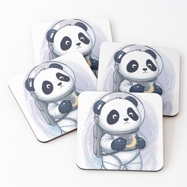 Item preview, Cosmic Cub – Cute Panda Astronaut in Space designed and sold by Prajverse19.