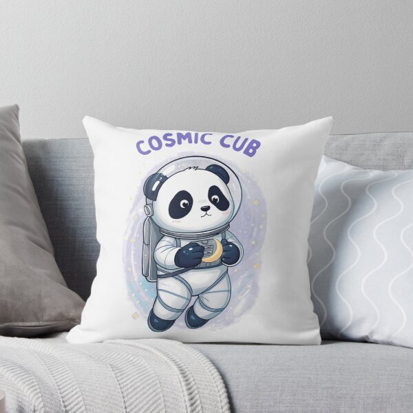 Item preview, Cosmic Cub – Cute Panda Astronaut in Space designed and sold by Prajverse19.
