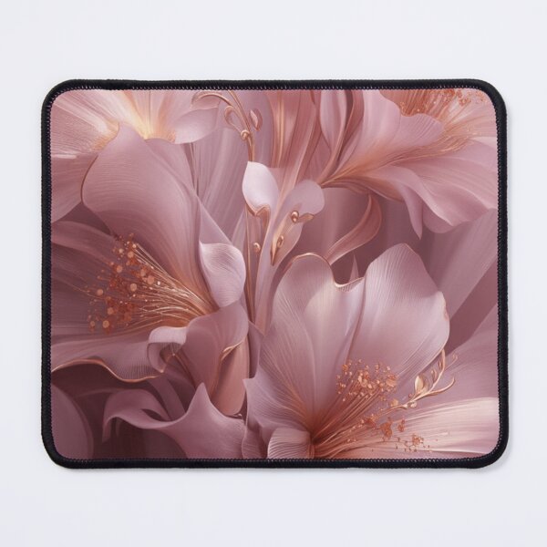 Item preview, Luxurious Botanical Art - Blush Rose Botanical Dreams - Luxury Floral Artwork designed and sold by MiraLumeStudio.