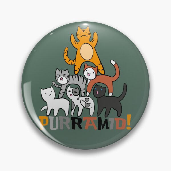 Item preview, A bunch of cats making a purramid! designed and sold by Konopikyu.