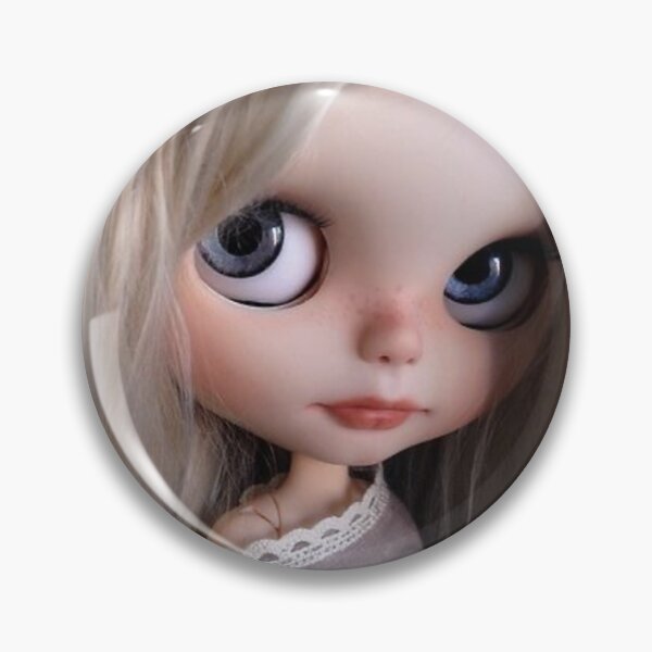 Item preview, Cutesy blue eyed lace coquette Blythe doll designed and sold by cringette.