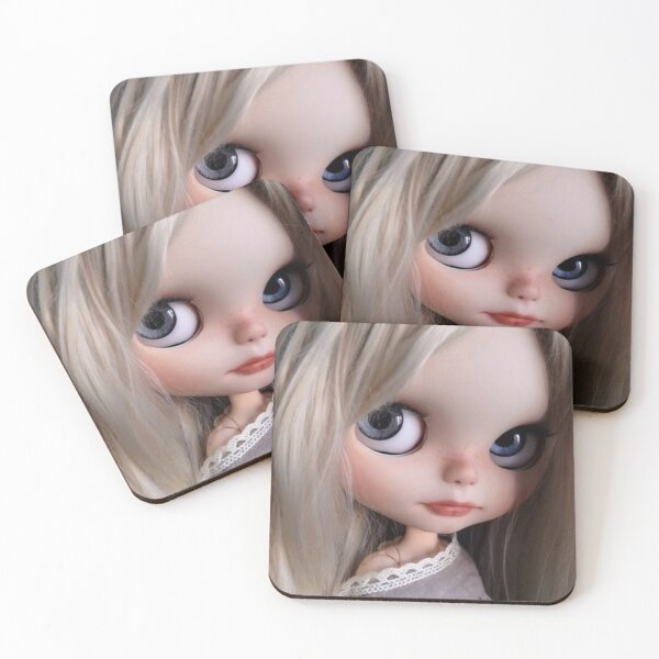 Item preview, Cutesy blue eyed lace coquette Blythe doll designed and sold by derpinaa.