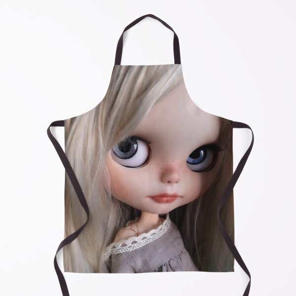Item preview, Muñeca Blythe coqueta de encaje con ojos azules y un toque adorable designed and sold by derpinaa.