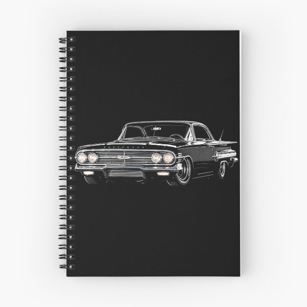 Item preview, 1960 Chevrolet Impala – Black Classic Chevy Coupe Art designed and sold by Stinky Lincy's Apparel Company.