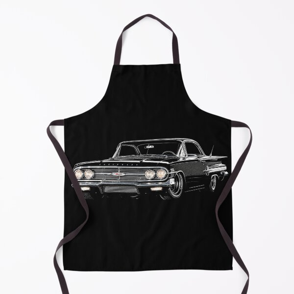 Item preview, 1960 Chevrolet Impala – Black Classic Chevy Coupe Art designed and sold by Stinky Lincy's Apparel Company.