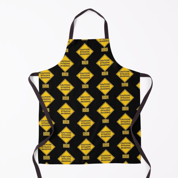Item preview, Caution: Dyslexic Reading designed and sold by ZZDeZignZ.