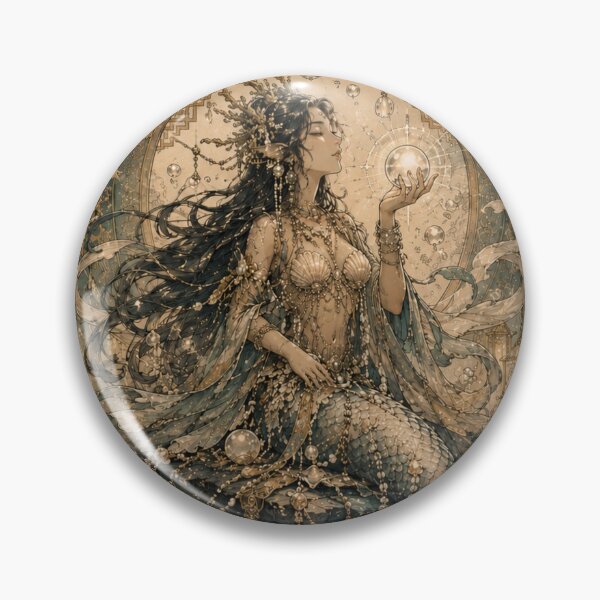 Item preview, Pearl Empress of the Tidal Court designed and sold by Candlelit Catastrophes.