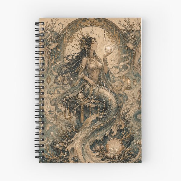 Item preview, Pearl Empress of the Tidal Court designed and sold by Candlelit Catastrophes.