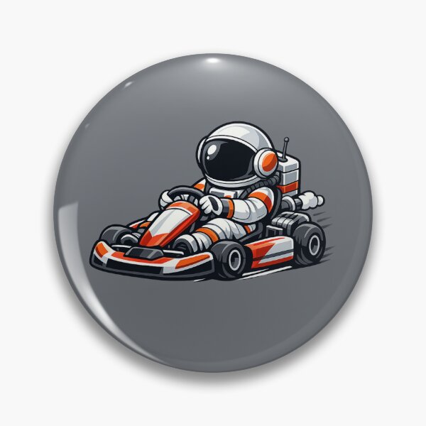 Item preview, Go-Kart Astronaut designed and sold by BROHLine Studio.