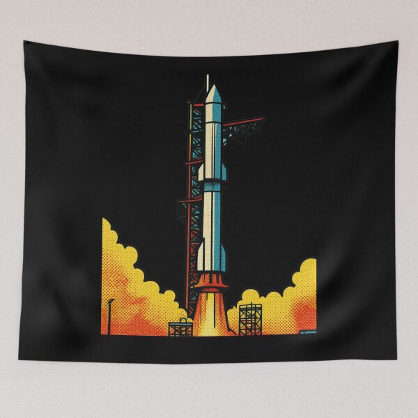 Item preview, Next Generation Deep Space Rocket | Futuristic Space Exploration Design designed and sold by TEEJAMBOREE.