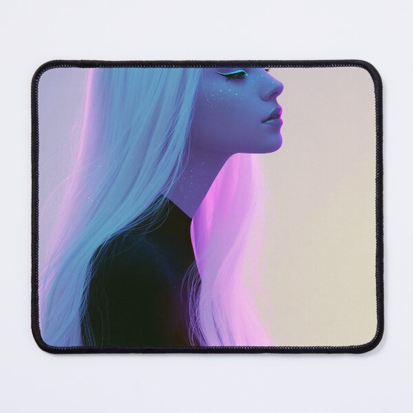 Item preview, Neon Reverie of the Silent Starborn designed and sold by oanaunciuleanu.