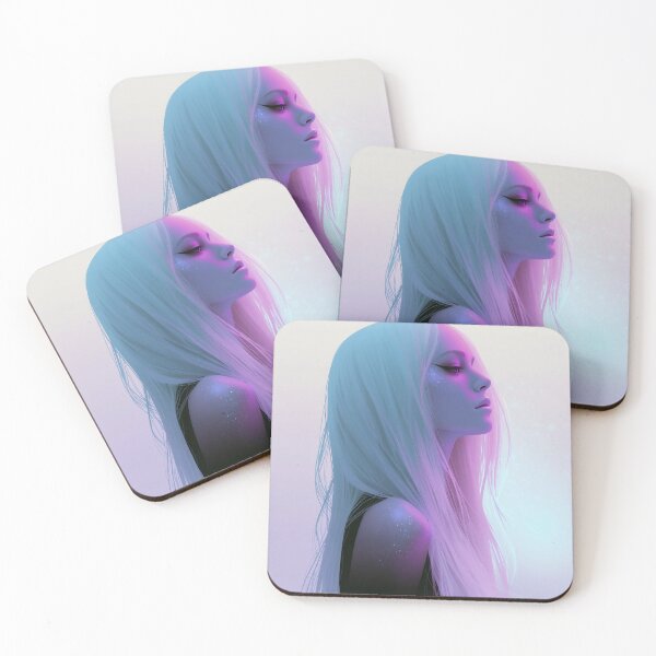 Item preview, Neon Reverie of the Silent Starborn designed and sold by oanaunciuleanu.