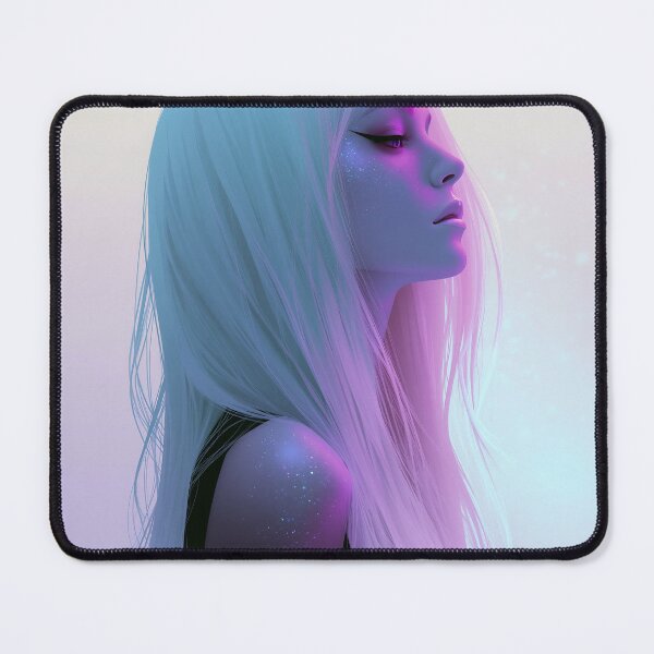 Item preview, Neon Reverie of the Silent Starborn designed and sold by oanaunciuleanu.