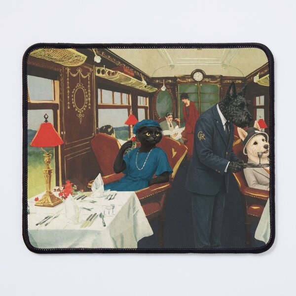 Item preview, The Harrogate Pullman – Vintage Railway Travel Poster designed and sold by CJChronicles.